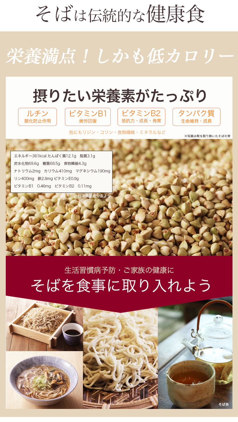 “そばの実“