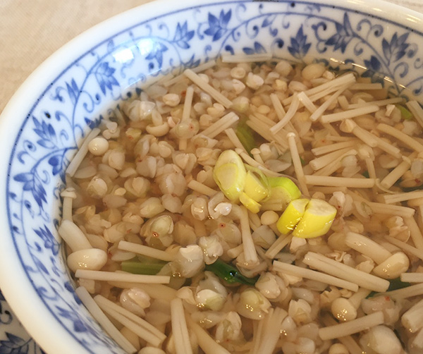 蕎麦の実雑炊